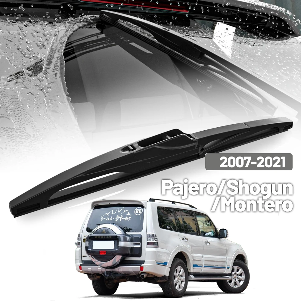

For Mitsubishi Pajero Shogun Montero V80 V87 V93 V97 2007-2021 Rear Windshield Windscreen Wiper Blade Tailgate Window Wipers 12"