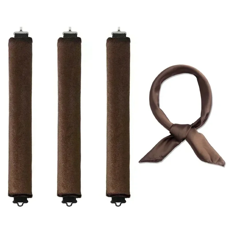 4 قطعة/المجموعة/المجموعة أداة تجعيد الشعر المخملية بدون حرارة تجعيد الشعر كسول تجعيد الشعر بدون حرارة أدوات تصفيف الشعر للنوم