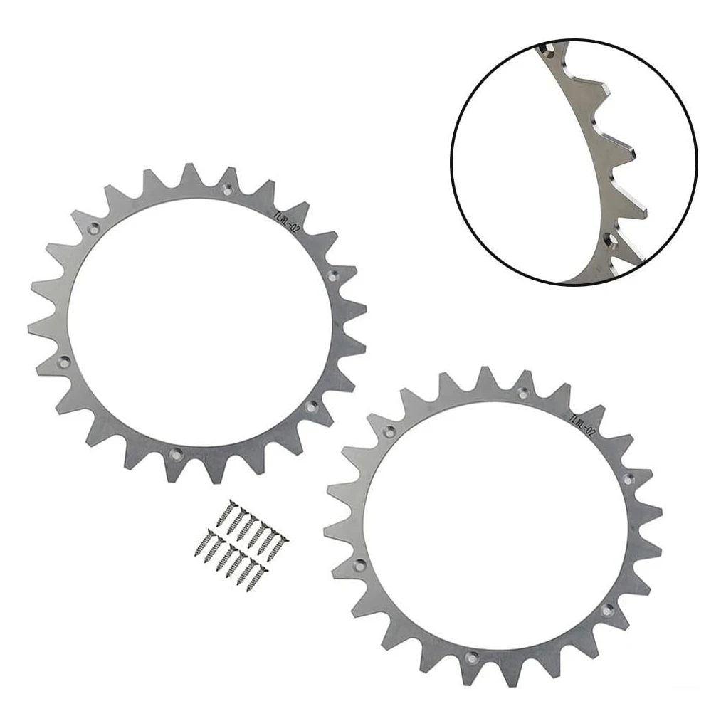 Robotic Lawnmower Wheel Spikes Made With Stainless Steel For Long-Term Can Last Long Term Easy