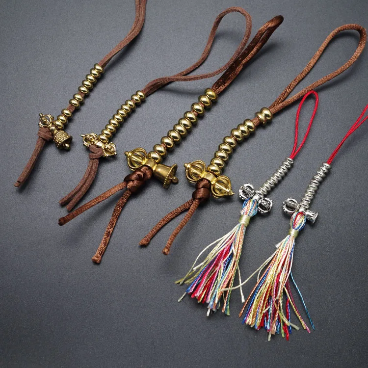 2026 108 Mala Bead Counters Faux Tibetan Silver Clips Brass DIY Semi Finished Star Moon Vajra Bodhi Jewelry Accessories for Brac