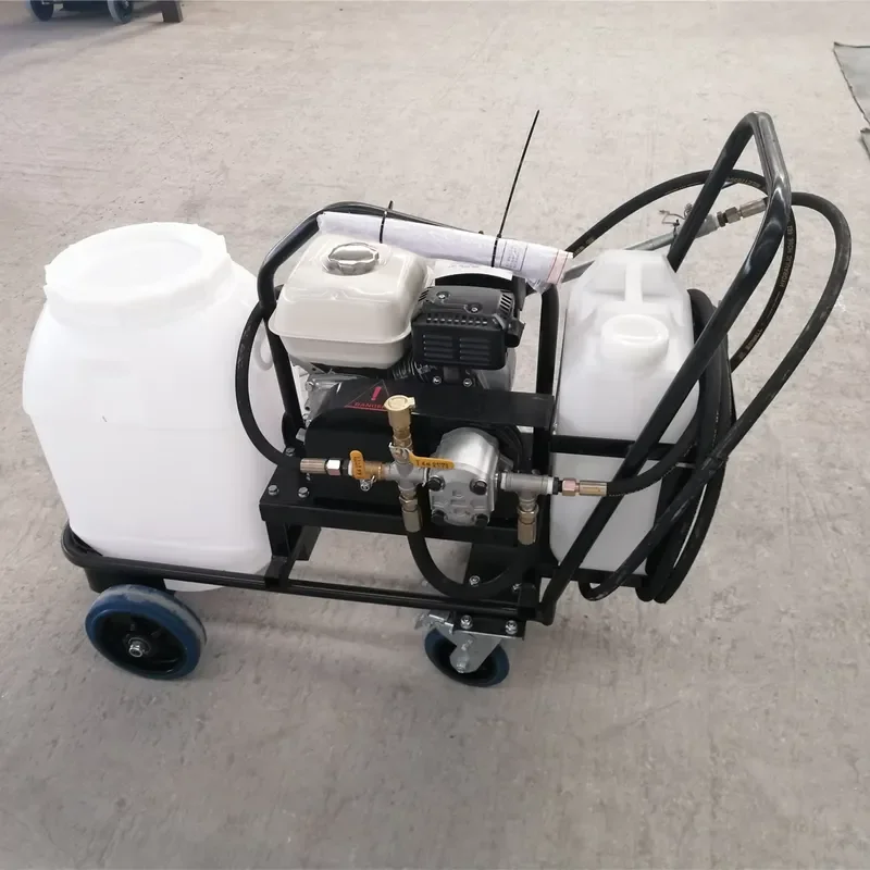 Hand-push Emulsion Asphalt Distributor for Small Manual Asphalt Distributor Pavement Repair Refurbishing Oil Spraying Machine