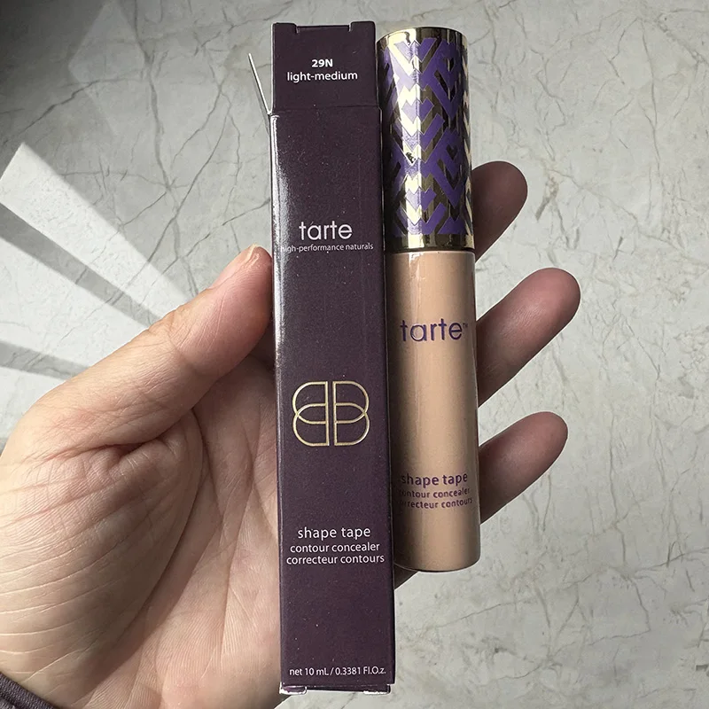Tarte Waterproof Concealer Base Cream die zwarte cirkelvormige vlekken bedekt, verwijdert donkere kringen, olie-controlerende vloeibare foundation make-up