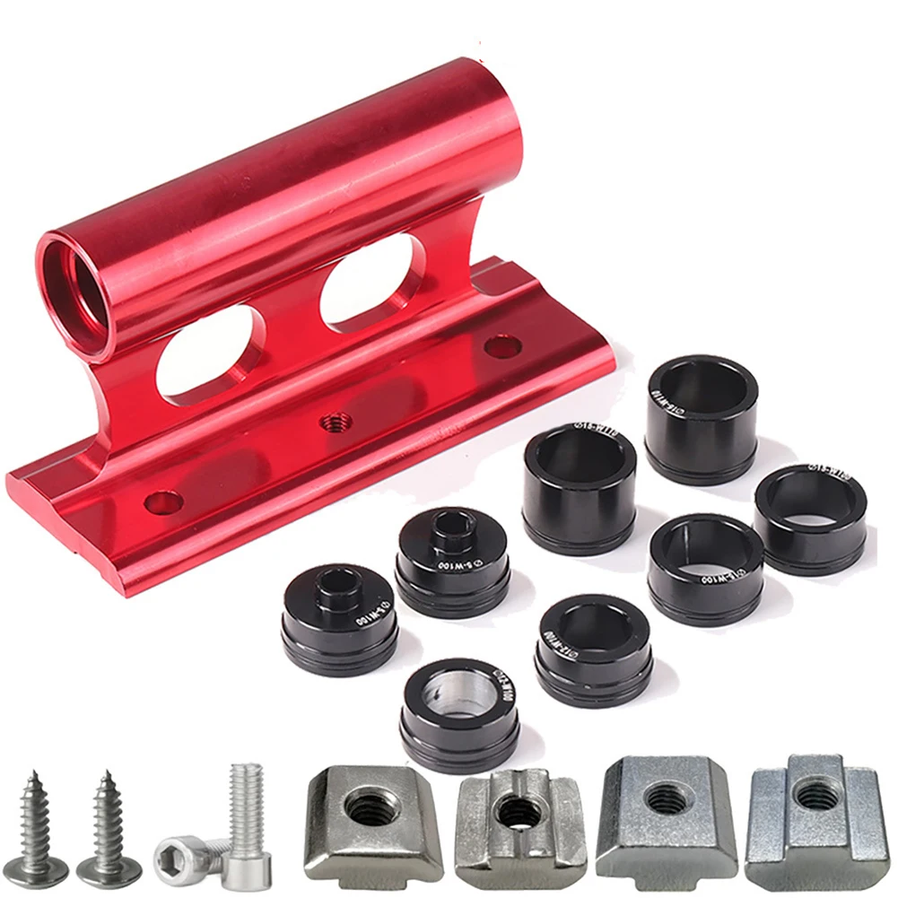 Aluminum Alloy Block Roof Rack Adapter Pressure Resistant Material For Standard Bike Forks Bicycle Fork Mount Bracket
