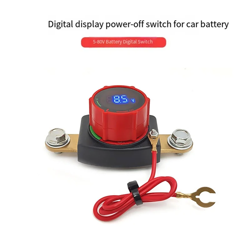 

A25F-Heavy Duty Side Post Battery Disconnect Switch Marine Battery Switch For Auto Marine Truck Boat