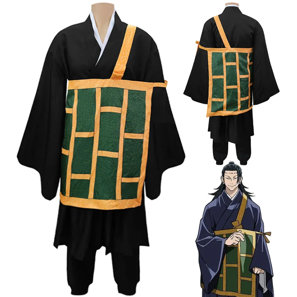 Geto Suguru Cosplay Anime Jujutsu cosplay Kaisen Costume High School Uniform Adult Men Roleplay Fantasia Outfits Male Halloween