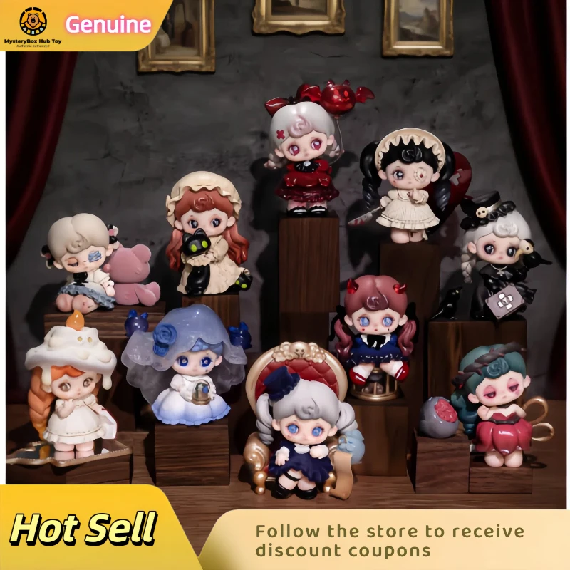 

TARTI Ghost Hotel Series Blind Box Figure Cute Anime Collectible Doll Desktop Ornament New Year Holiday Gift For Teen Girls