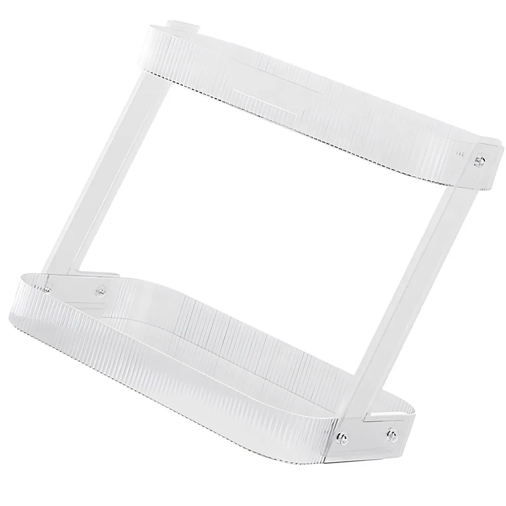 

Transparent Double-Layer Desktop Storage Rack Detachable 2 Tier Countertop Organizer for Bathroom Toiletries Kitchen Seasoning