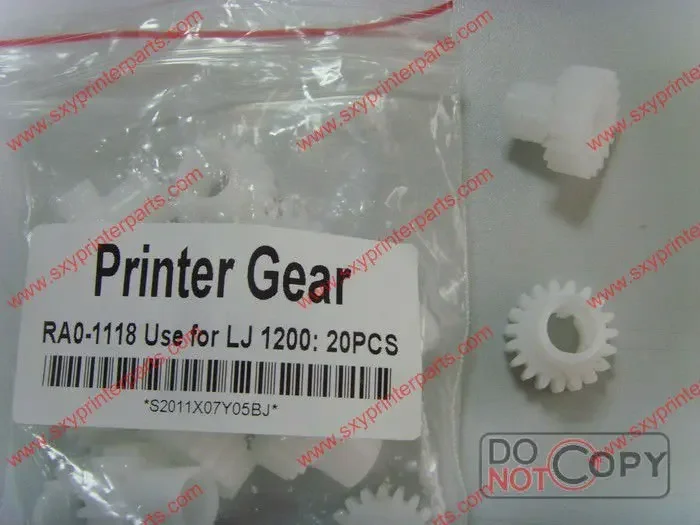 Compatible New RA0-1118-000 Fuser Gear for LJ1000/1200/1300 19T(10pcs/lot)