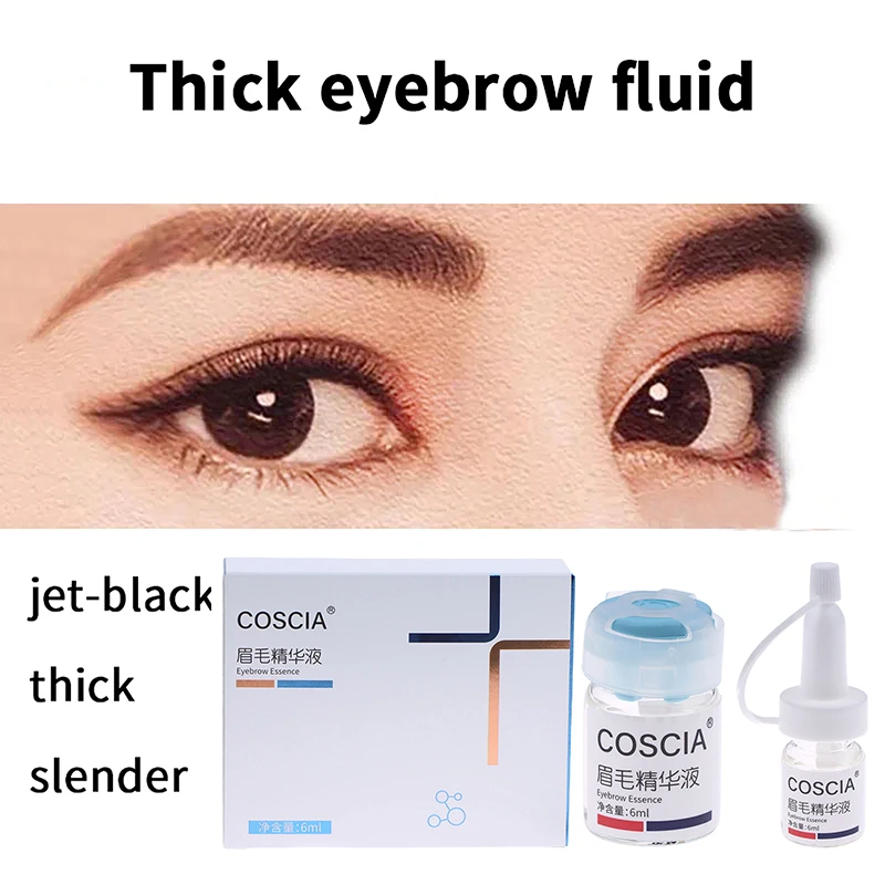 Szybkie serum na porost brwi, wzmacniające wzrost włosów w brwiach, zapobiegające wypadaniu włosów, zapobiegające łysieniu, dla pełniejszych i grubszych brwi, do makijażu.
