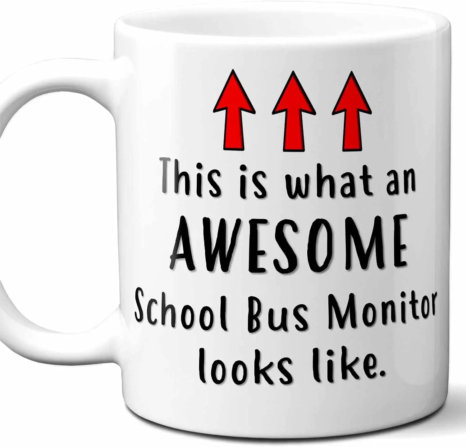 Gift For School Bus Monitor. Funny This is What An Awesome Looks Like Coffee Mug, Cup. Unique Gift Idea for Men, Women, Birthday