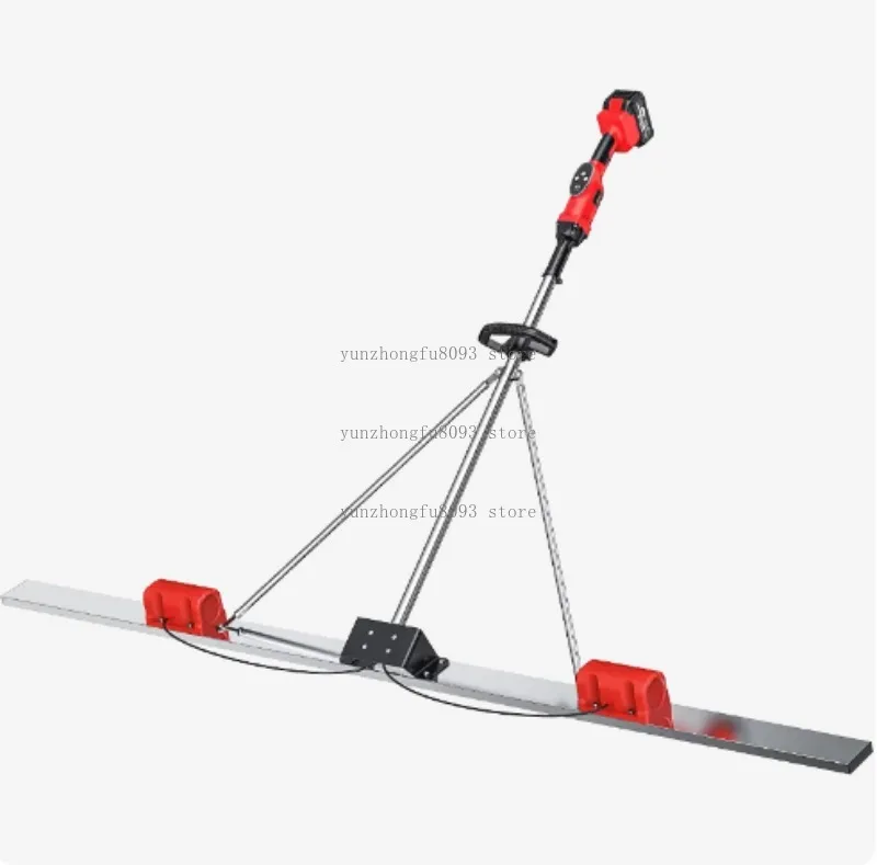 Rechargeable Lithium Battery Concrete Flattening Ruler Cement Pavement Leveling Machine Flattener Electric Smoothing Machine