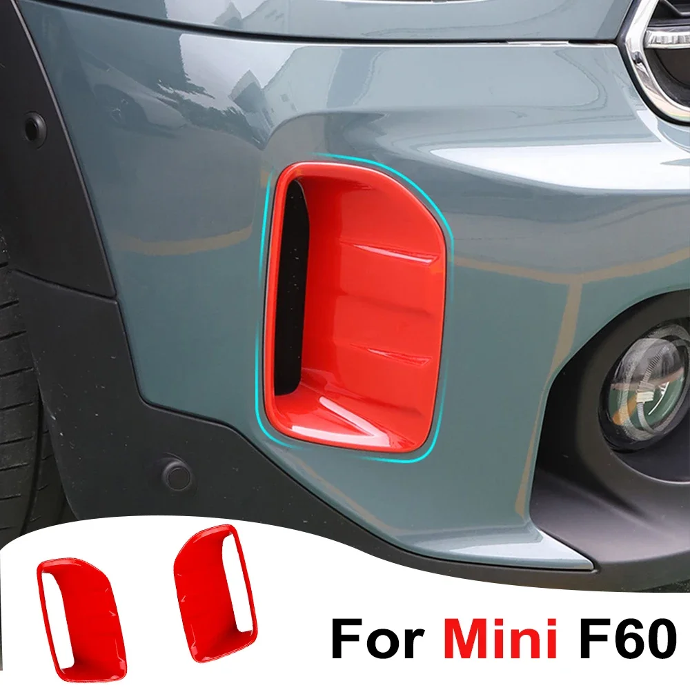 

Car Exterior Front Air Outlet Inlet Decoration Trim Cover Modified Shell Tuning Accessories For MINI Cooper F60 2022 Countryman