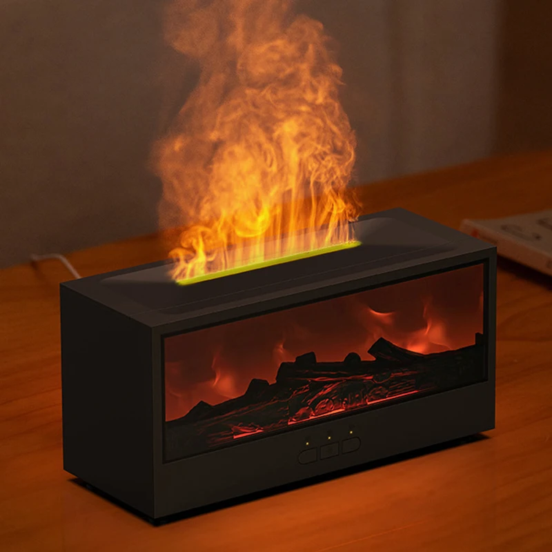 RGB Light Aroma Essential Oil Diffuser with Remote Control Air Humidifier Aromatherapy Fragrance Diffuser for Home Office