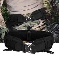 Men's Belt Army Outdoor Hunting Tactical Multi Function Combat Survival High Quality Marine Corps Canvas For Nylon Male Luxury