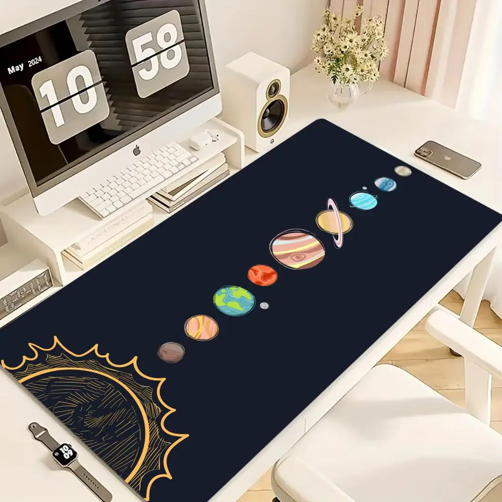 Galaxy Art Mouse Pad Large Computer Accessories Office Game Table Mats XXL Rubber Anti-slip Gaming Keyboard Mousepads Desk Pads