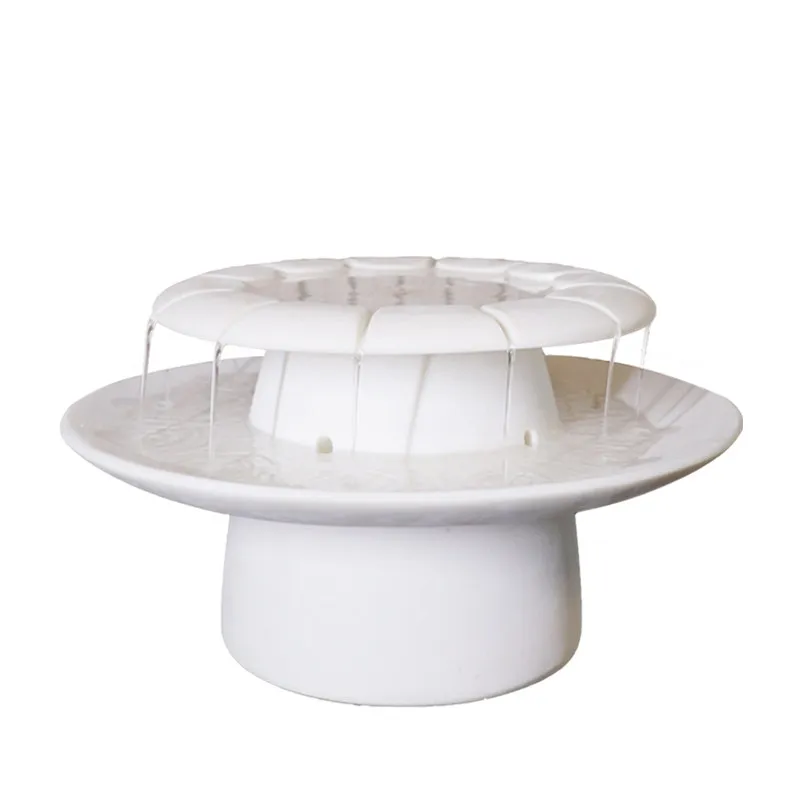 Desktop tea table feng shui landscape art decoration housewarming gift flowing water circulation ornament