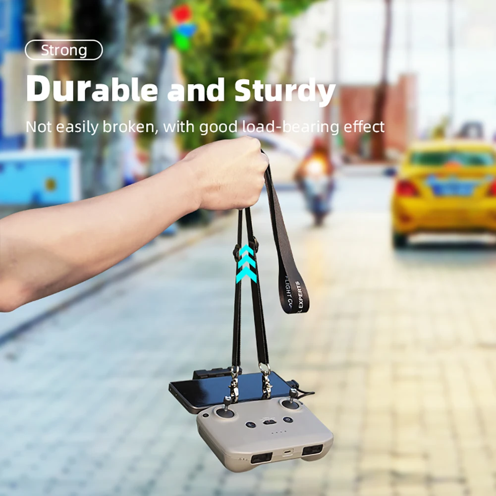 Adjustable Neck Lanyard Strap Remote Controller Accessories With Buckle Compatible For DJI MINI 3/4 PRO/Air 3/RC-N2 Controlle