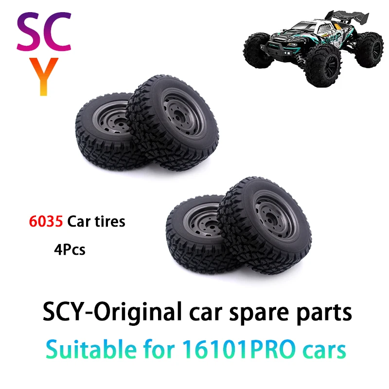 

SCY 16101PRO 1/16 RC Car Original Spare Parts 6035 tire 4pcs