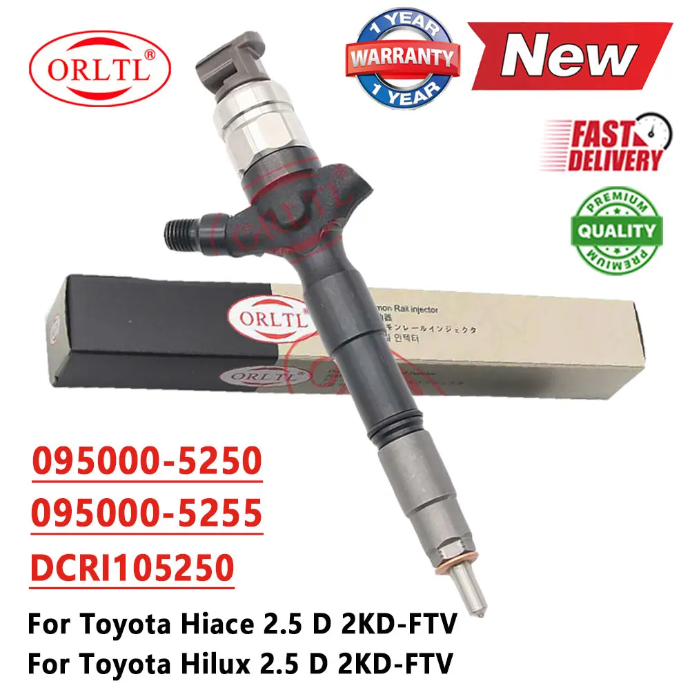 

095000 -5250 Дизельный инжектор 2KD-FTV 095000 5250 5255 095000 -5255 Для TOYOTA HILUX HIACE V2.5 D4D Сопло 095000 -5251 095000 -5252