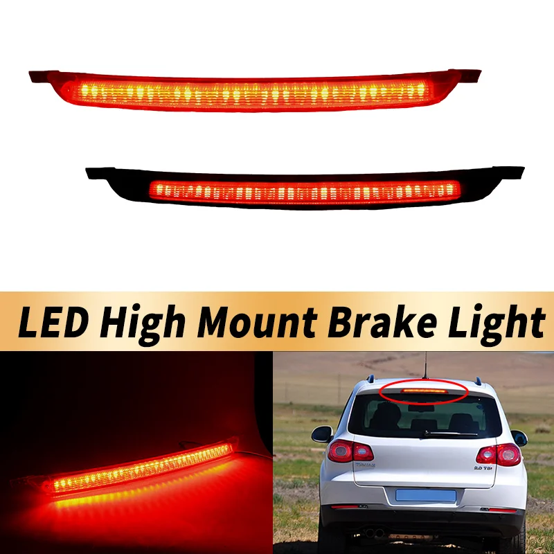 

1PC Canbus For VW E-Golf 5GE Golf 7 Limousine GTI R LED Third Brake Light High Mount Stop Super Bright Rear Lamp Car Accessories