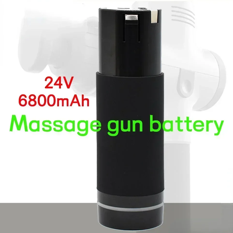 24V Lithium Battery Massage Gun Muscle Fascia Vibrating Physiotherapy Instrument Removable Fascia Gun for Deep Tissue Therapy