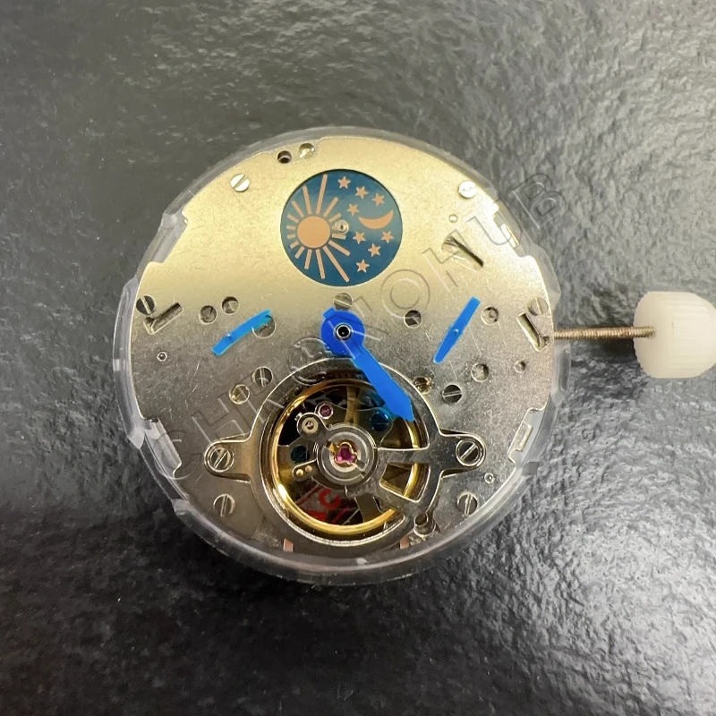 Watch accessories, Shanghai, six-pin flywheel movement, tourbillon LB20 movement 12-point moon phase six-pin movement