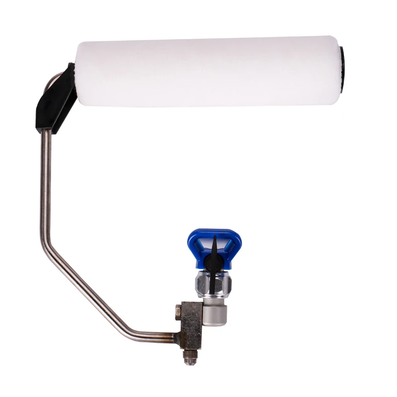Imagem -04 - Pistola de Pressão de Pintura Mal Ventilada para Revestimento de Acabamento Pulverizador de Rolo de Pintura Ferramentas de Decoração Pistola de Pressão de Pulverização com Extensão
