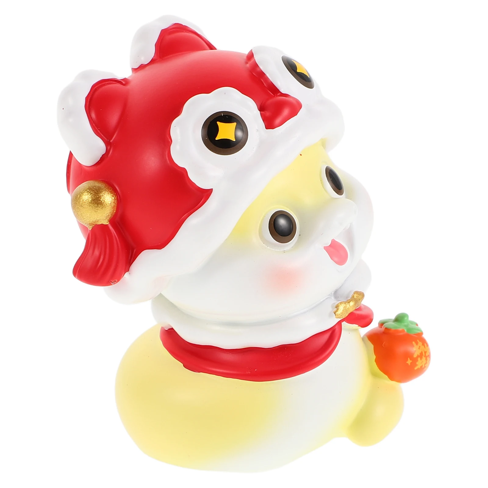 

s Snake Year Figurine Resin Statue Decor Zodiac Chinese New Year Celebration nament Home Office Supply