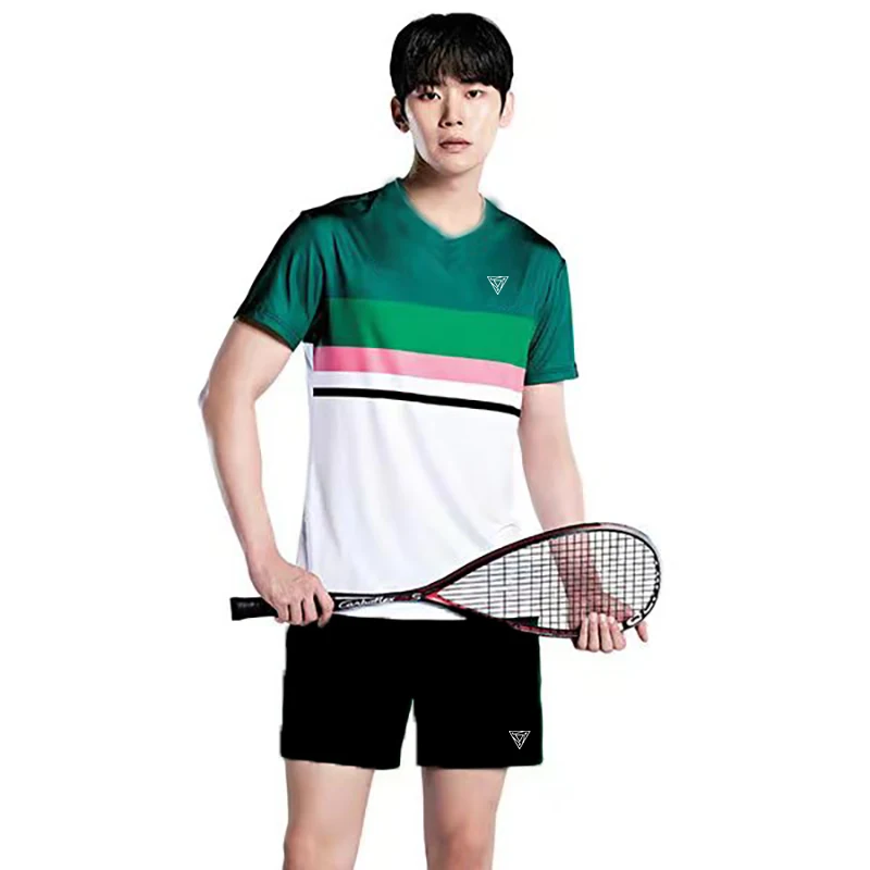 2024 High-end women\'s tennis suits, women\'s suits, sports quick-drying suits, short sleeves, men\'s table tennis professional