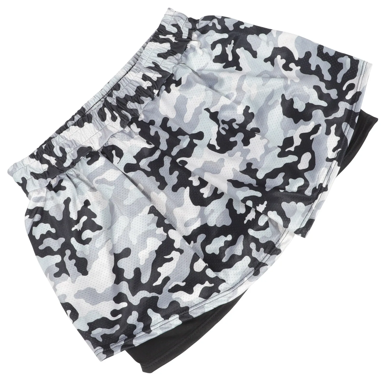

Double Layer Men Swim Trunks Fast Drying Liner Boardshorts for Beach Swimming Workout Outdoor Sports Mens Swimming Shorts