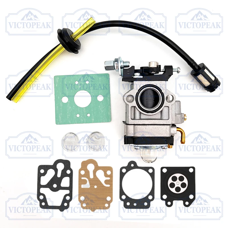 Brush Cutter Accessories Carburetor Fuel Tube Filter and Repair Kit for Grass Cutter Engine 40-5 44-5