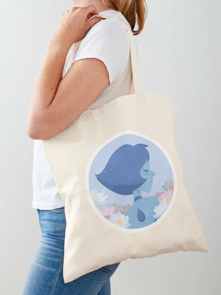 

Pastel Lapis Lazuli portrait Tote Bag handbag tote bag custom reusable shopping bag free delivery bags