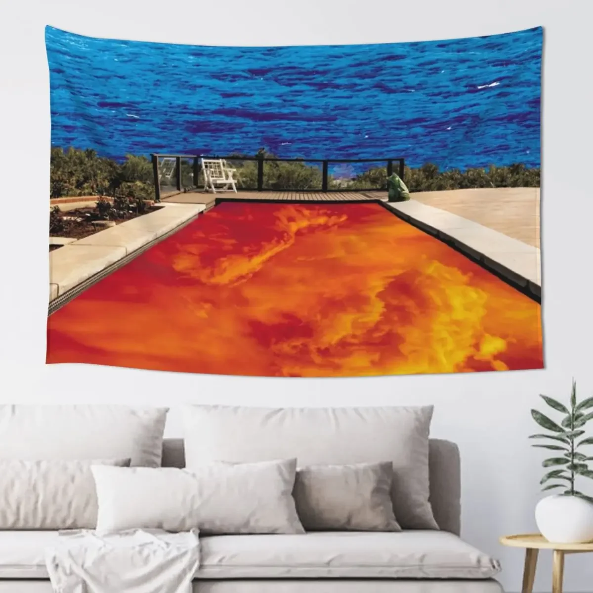 

beach pool hot Tapestry House Decorations Home Decorating Custom Tapestry