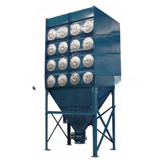 Dust collection  1800 Cfm capacity for extract fume dust from Aluminum melting furnace