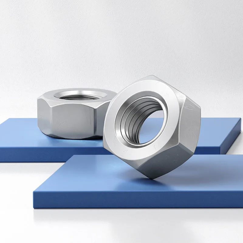 2/5/20/50pcs Left Hand Thread M3 M4 M5 M6 M8 M10 M12 M14 M16 M18 M20 DIN934 304 Stainless Steel Reverse Rotate Hex Hexagon Nut