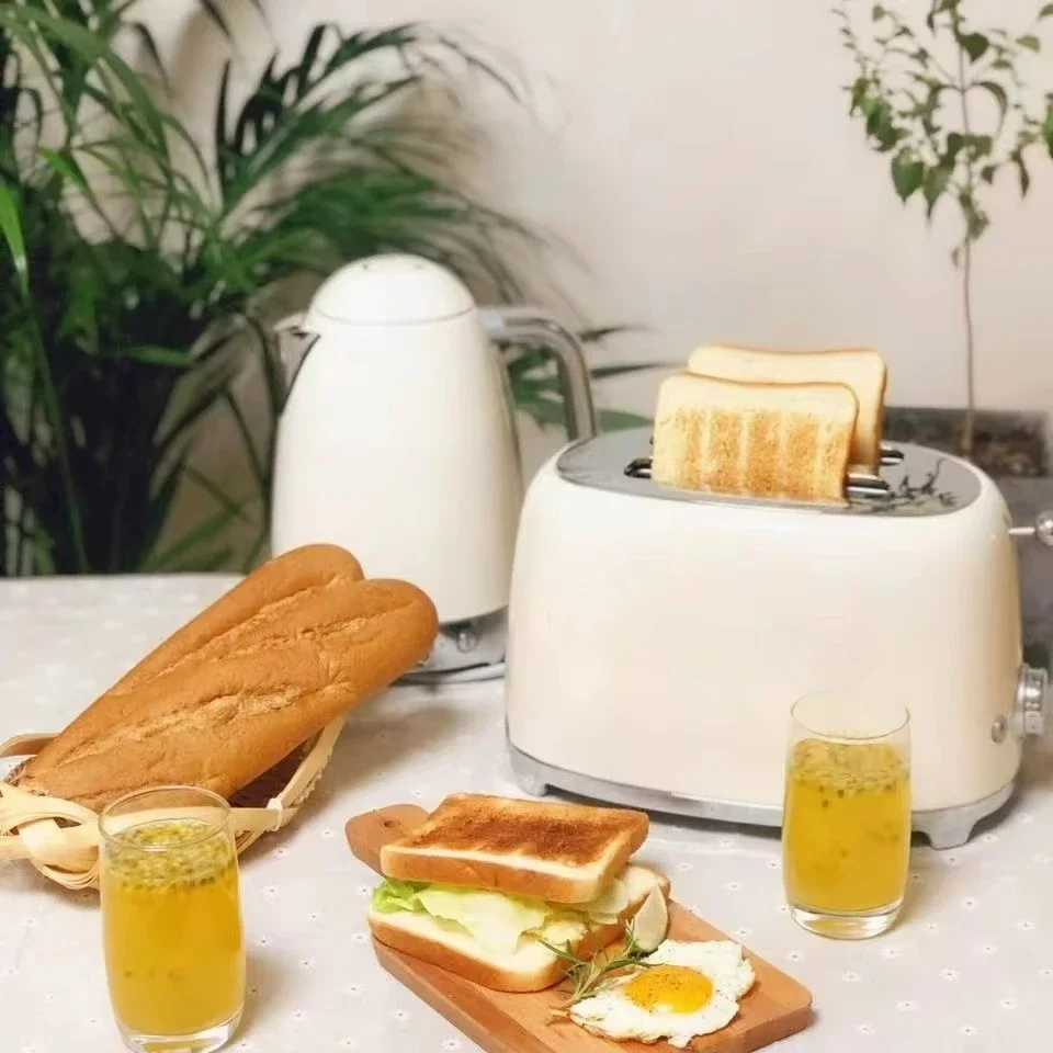 New fully automatic breakfast machine Household power supply Original toaster European standard
