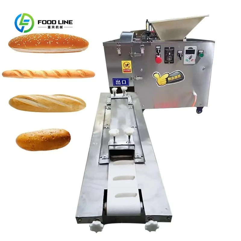Customized Commercial Bread Baguette Machine Molder French Baguette Bread Automatic Processing Making Moulder Forming Machine