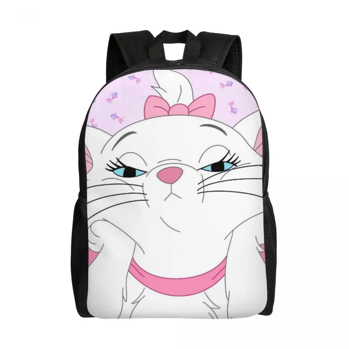 

M-Marie Cat Cartoon Backpacks for Women Men College School Student Bookbag Fits 15 Inch Laptop Bags