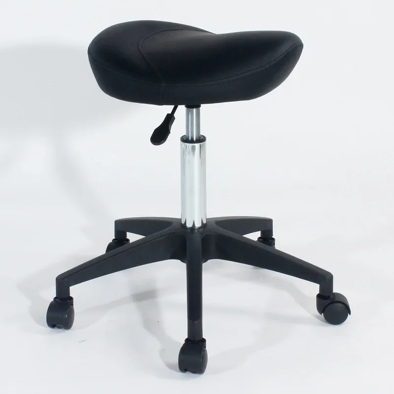 Hairdressing Explosion-proof Saddle Chair with Adjustable Backrest, Cash Register Chair, Beauty Rotating Lifting Stool - view 3