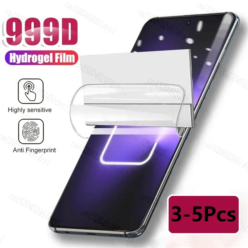 3–5 Stück Hydrogelfolie für Realme 11 Pro Realme 11 Realme 11 Pro Plus Displayschutzfolie