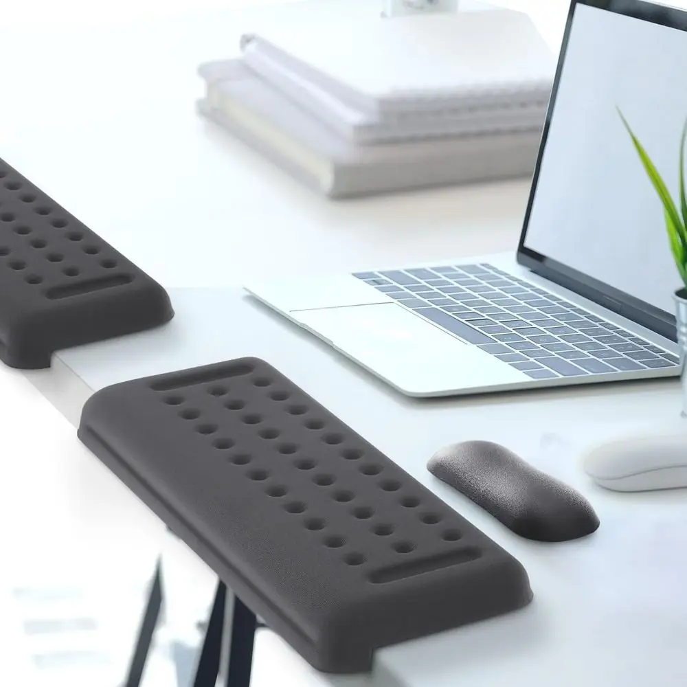 Ergonomic Desk Elbow Pad Soft Cushion L-Shaped Elbow Support Padding Comfortable Slow Rebound Keyboard Hand Rest Office Supplies