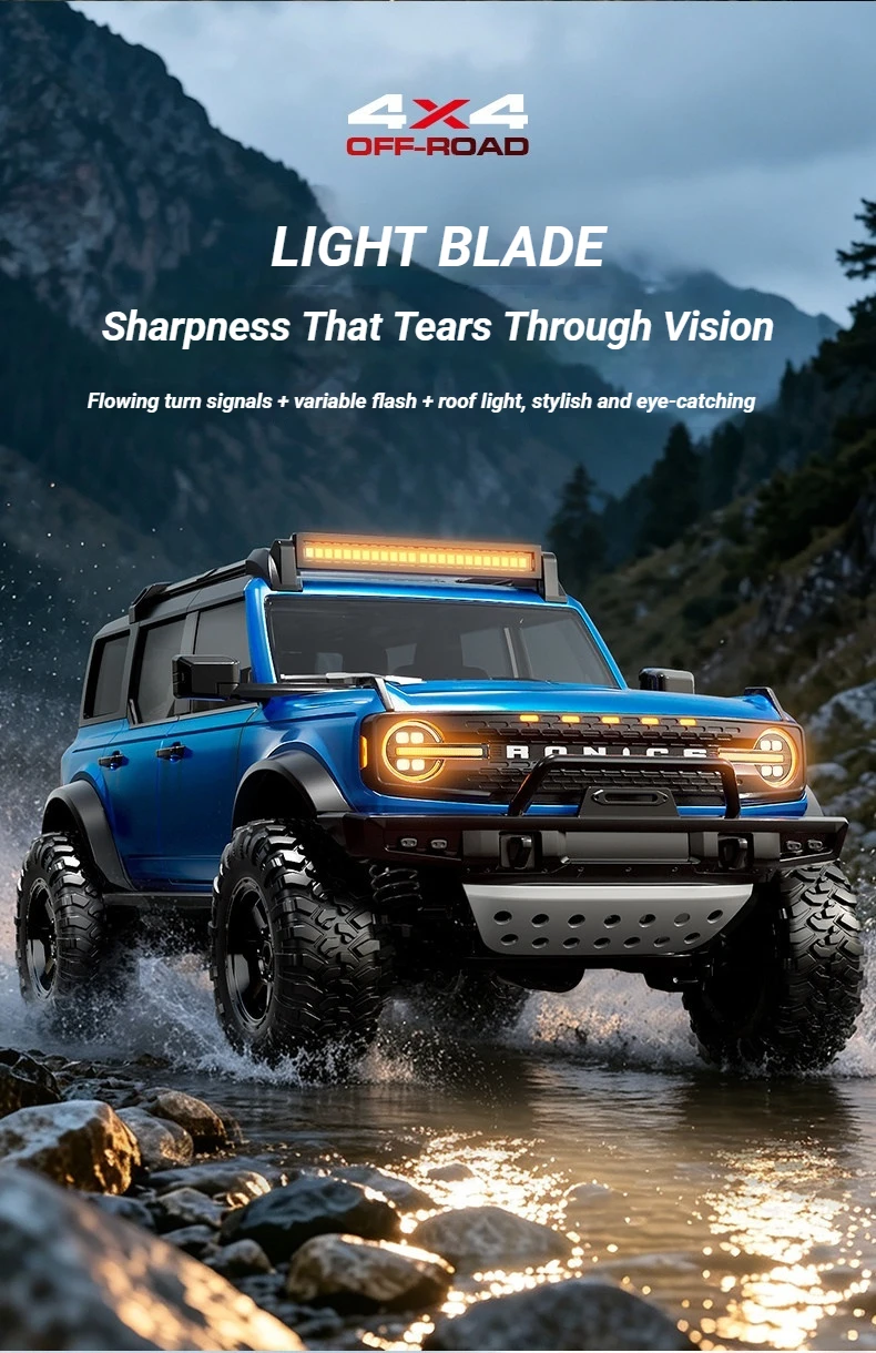 HongXing R22 remote control rock crawler suspension detail