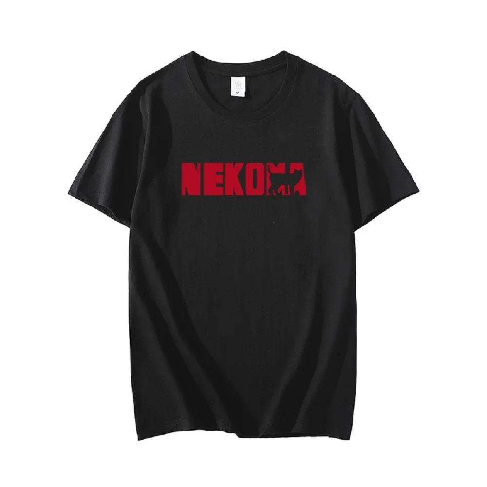 

Anime Cos Nekoma High School Cosplay Costumes Cotton Casual T-Shirt Tee