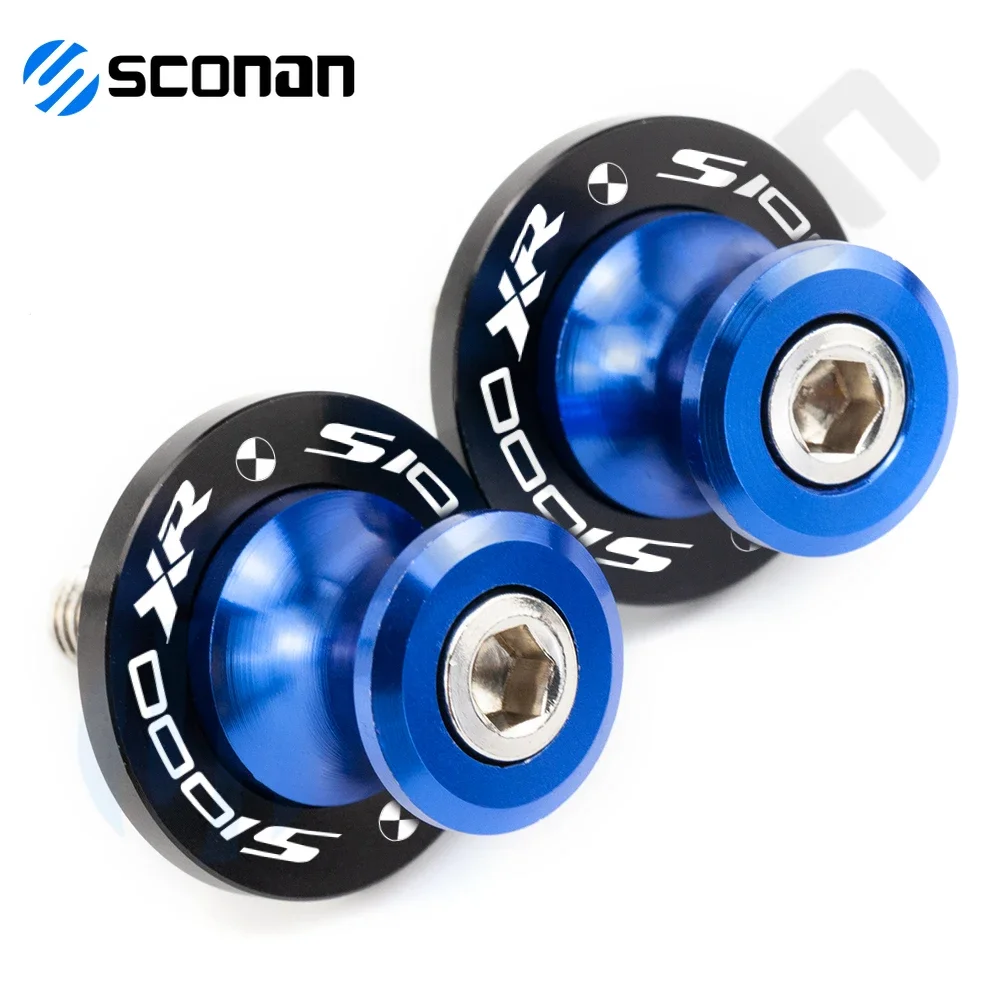 For BMW S1000XR S1000 XR S 1000 XR 2015 2016 Motorcycle Accessories 8mm Swingarm Spools Slider  Swing arm spools sllider cover