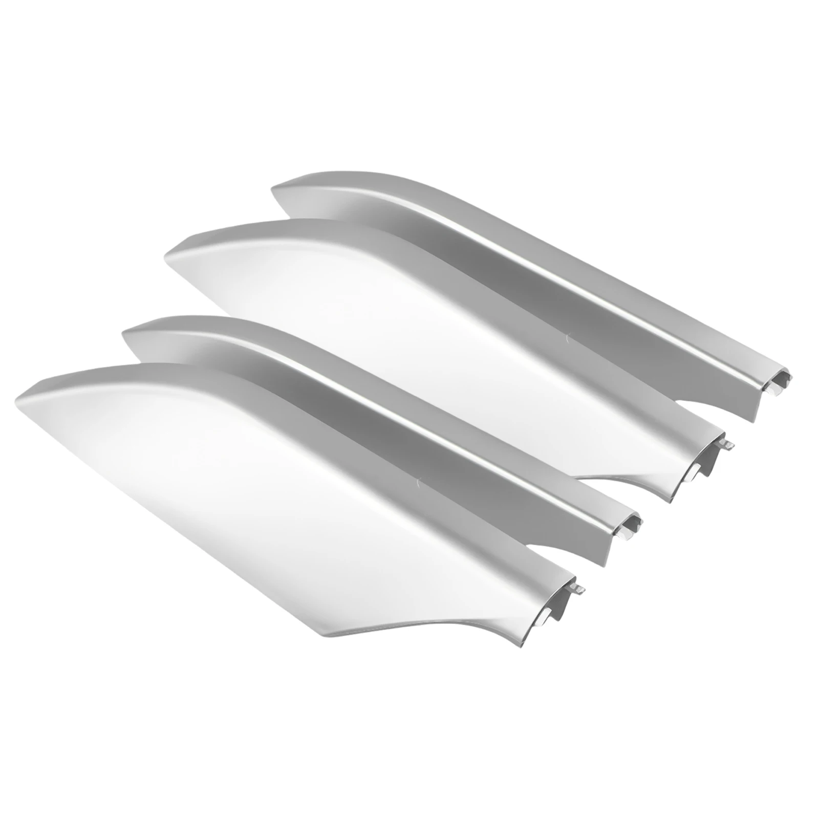 

4x для Lexus GX470, 4 шт., торцевая крышка, сменные аксессуары, левые детали, пластиковые стойки, задние сменные корпуса, правое серебро