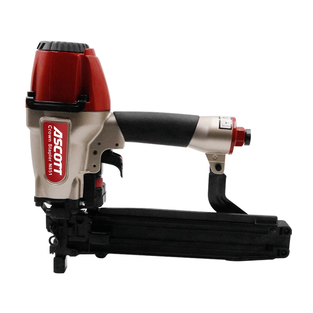 

Heavy Duty 16ga 25-51mm 7/16 Crown Width N851 Air Stapler Nailer Industrial/diy Steel Wood Nail Gun Pneumatic Air Gun Stapler