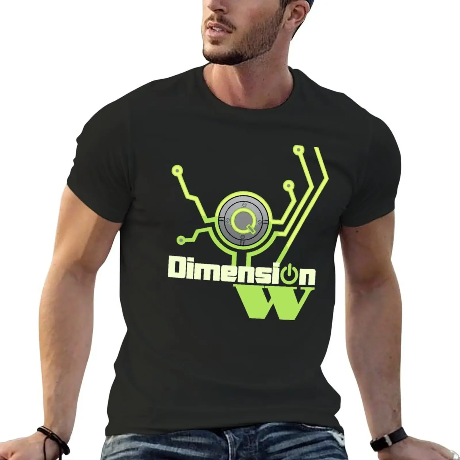 

Dimension W - Mira's Coil T-Shirt Short sleeve tee designer shirts quick drying t shirt men