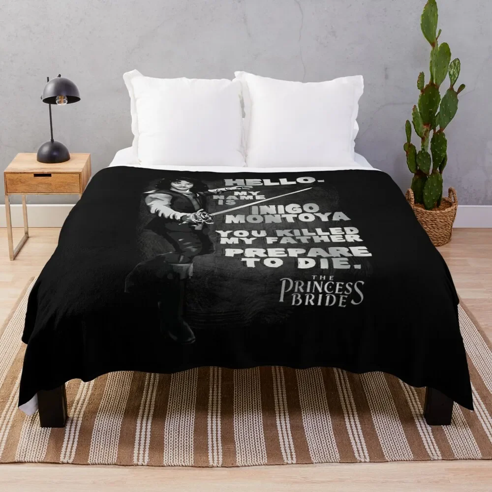 The Princess Bride Hello My Name is Inigo Montoya Throw Blanket Sleeping Bag Thin Designers Blankets