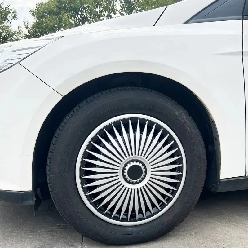 4Pcs Hub Caps Suitable For 14-Inch Iron Wheels PP Plastic Car Wheel Appearance Decoration High Quality