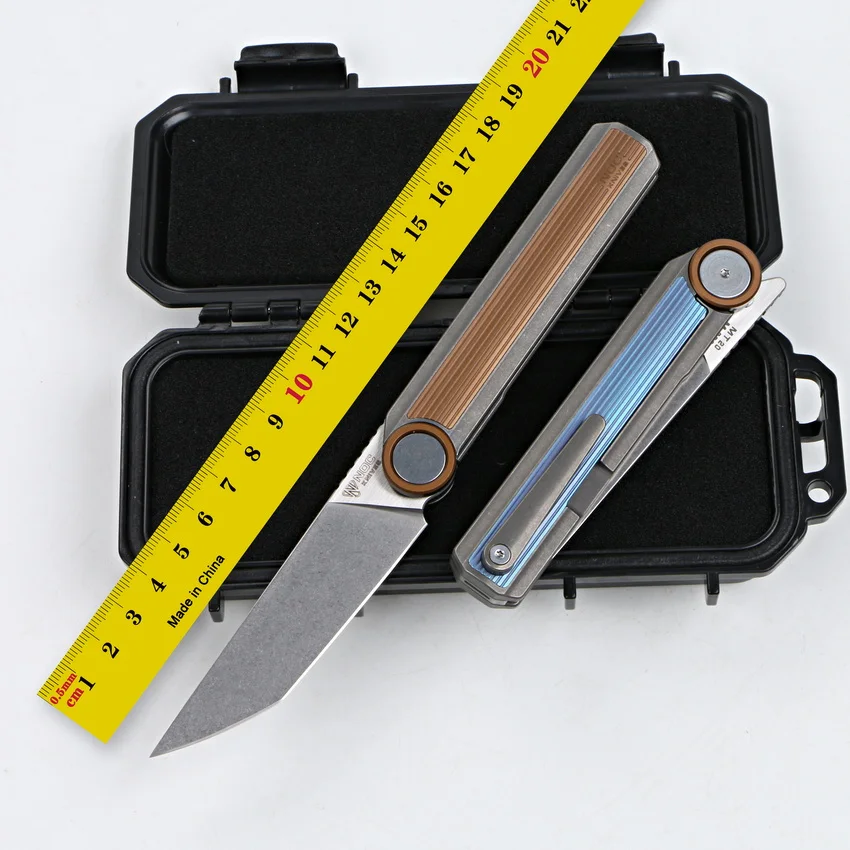 

NOC MT-20 Folding Knife M390 Blade Titanium Alloy Handle Outdoor Supplies Hunting Survival Sharp Camping Tools